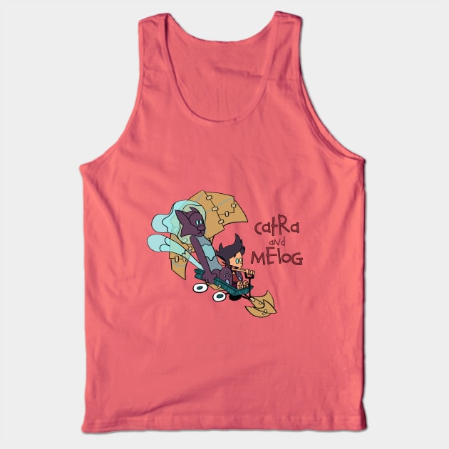 Catra and Melog Skiff Tank Top by Sepheria